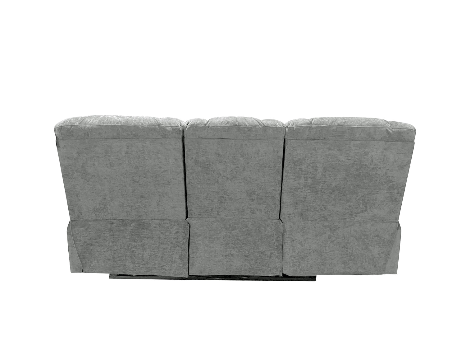 Harlow Fabric 2 Seater Electric Recliner Set Silver