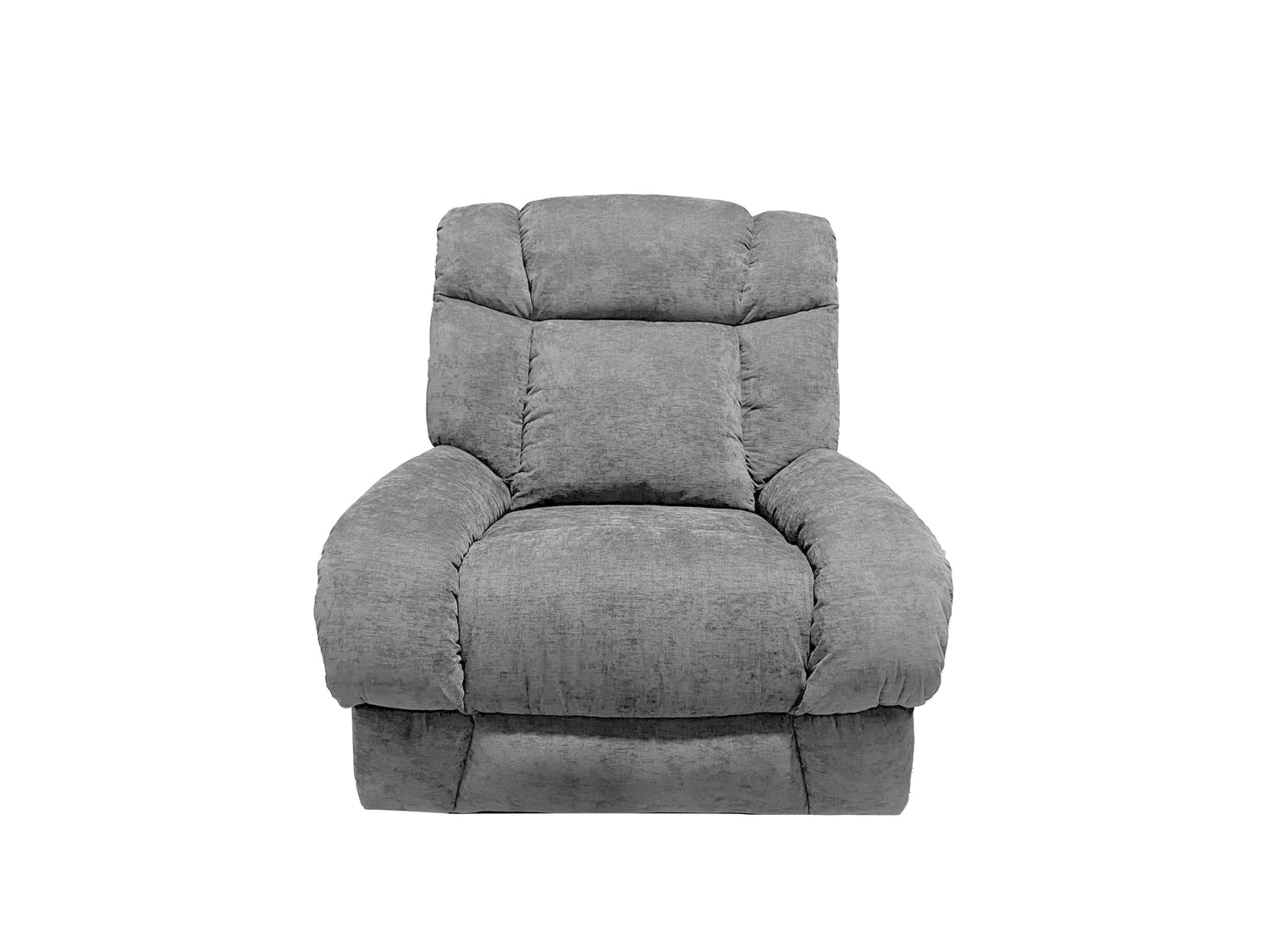 Harlow Fabric 2 Seater Electric Recliner Set Silver