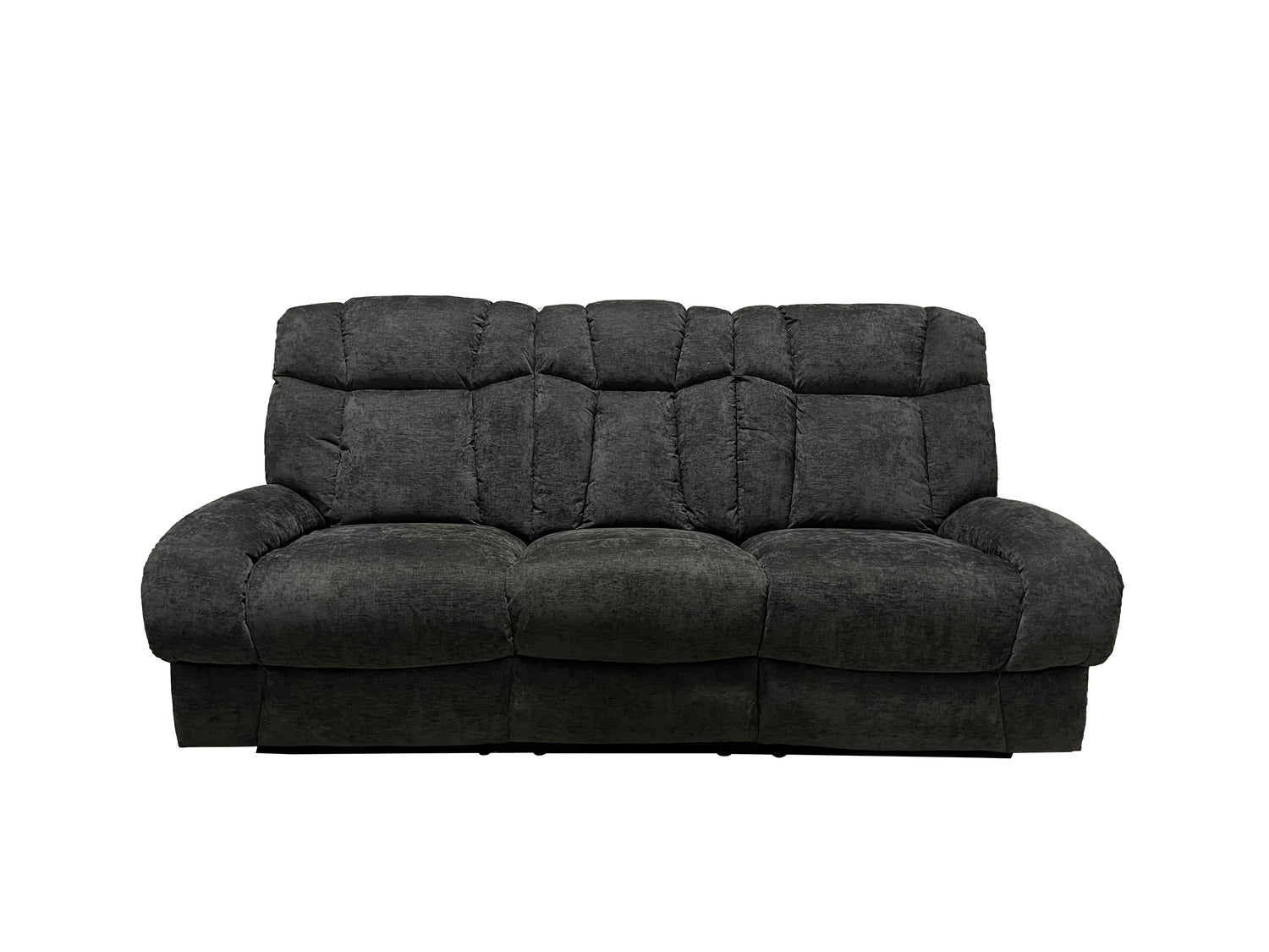 Harlow Fabric 2 Seater Electric Recliner Set Grey