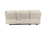 Harrison Fabric Manual Recliner Right hand Corner Cream