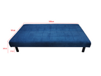 Alex 3 Seater Click Clack Sofa bed Grey