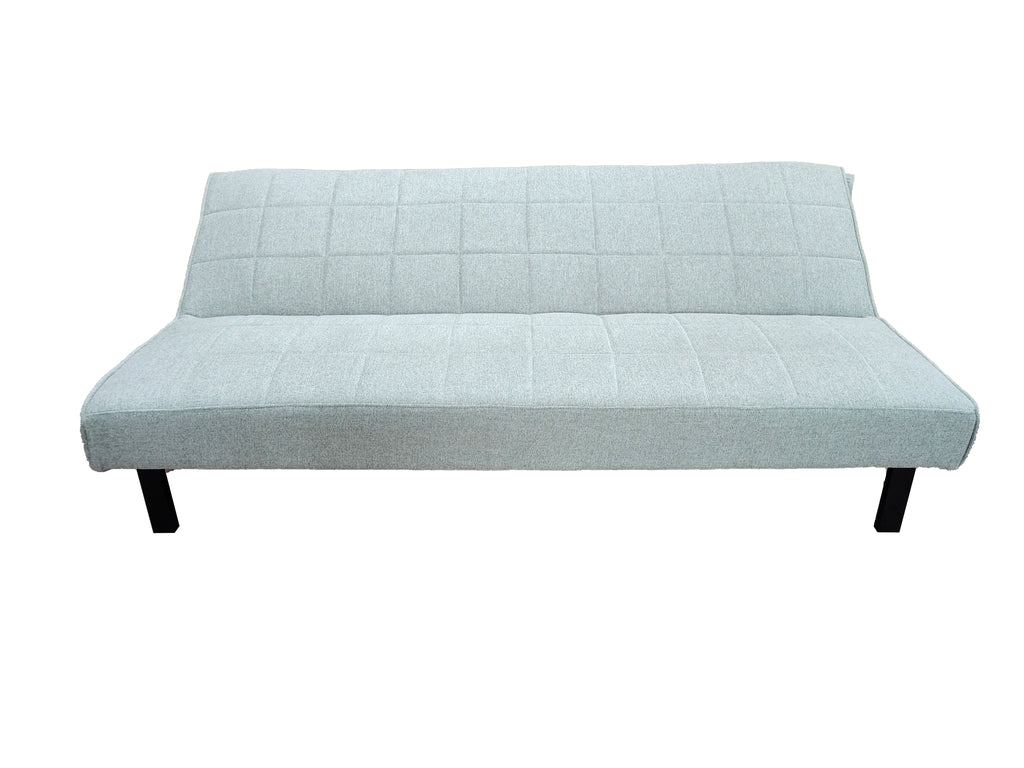 Alex 3 Seater Click Clack Sofa bed Silver