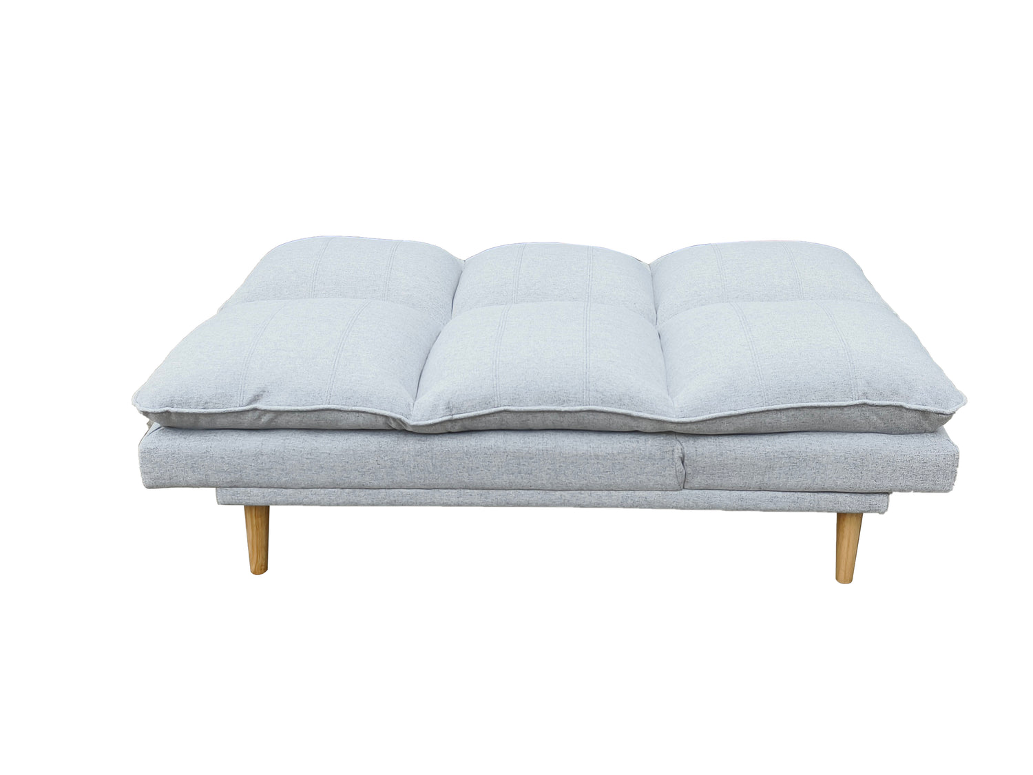 Restora 3 seater Click Clack sofa bed Silver