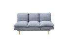 Restora 3 seater Click Clack sofa bed Grey