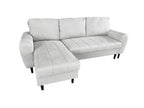 Amora Universal Corner Sofa bed With Storage Silver