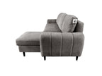 Amora Universal Corner Sofa bed With Storage Grey