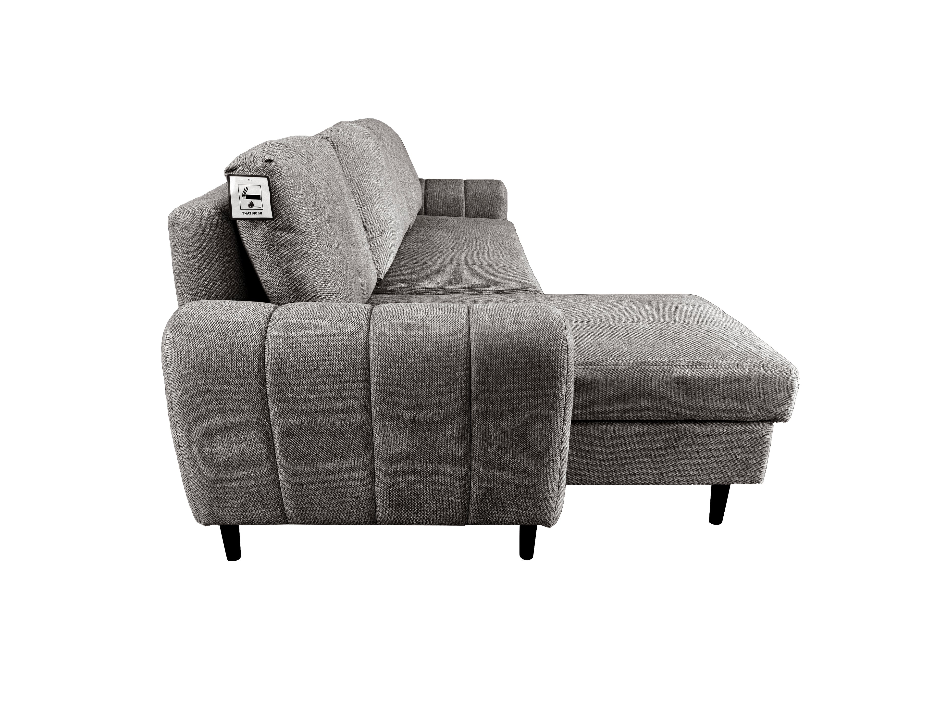 Amora Universal Corner Sofa bed With Storage Grey