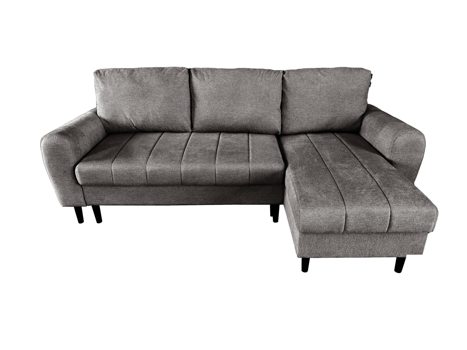Amora Universal Corner Sofa bed With Storage Grey