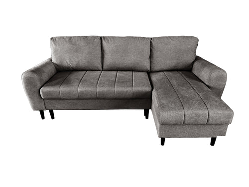 Amora Universal Corner Sofa bed With Storage Grey