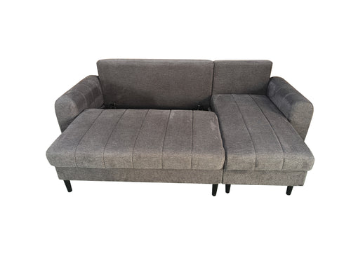 Amora Universal Corner Sofa bed With Storage Grey
