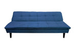 Ashley 3 seater click clack sofabed Blue