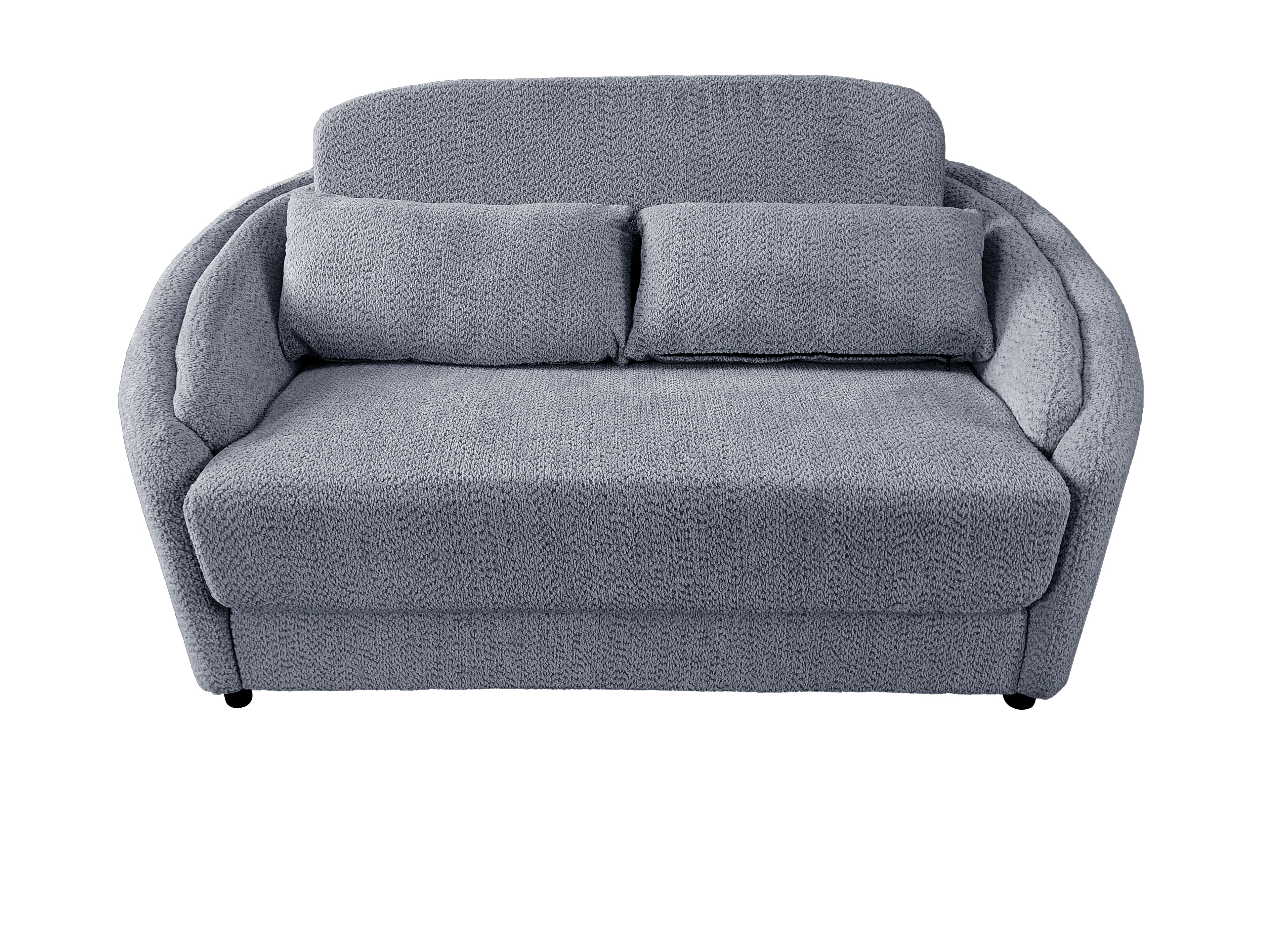 Hackney 2 seater sofabed With Foam Grey