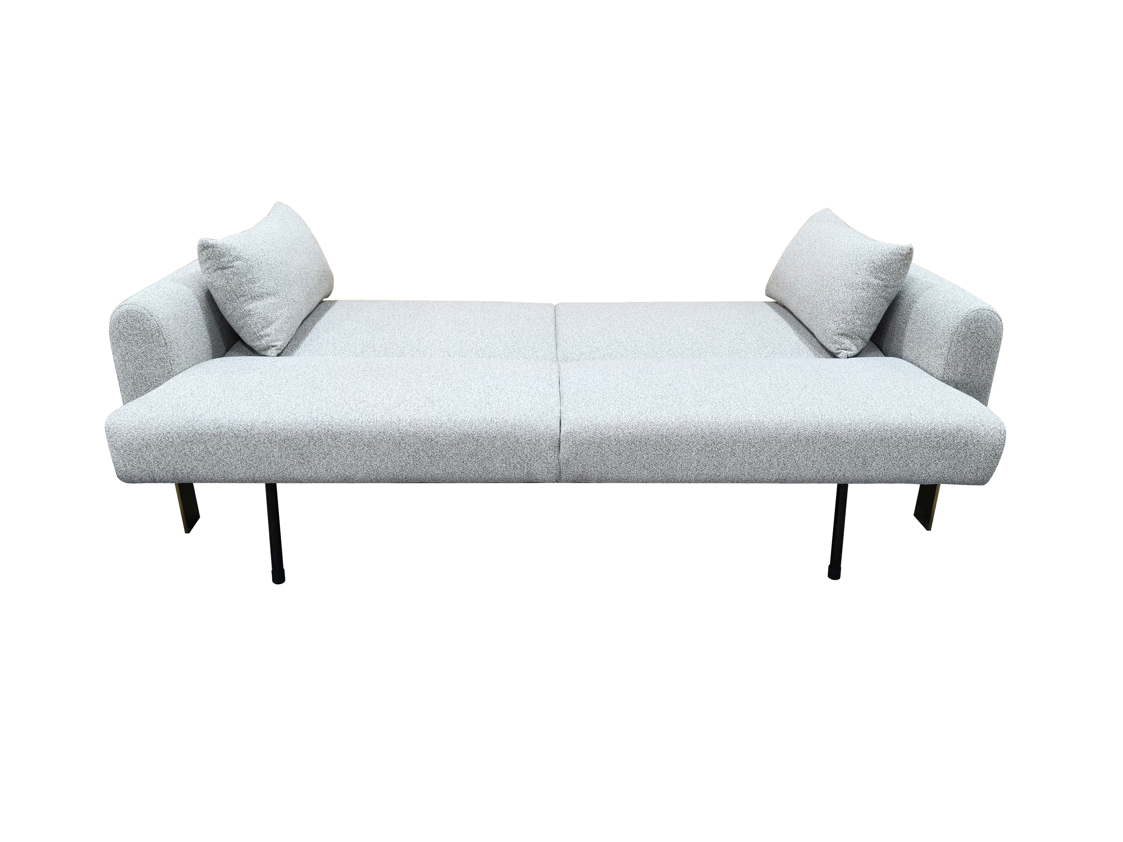Loft Click Clack 3 seater sofa Bed Grey