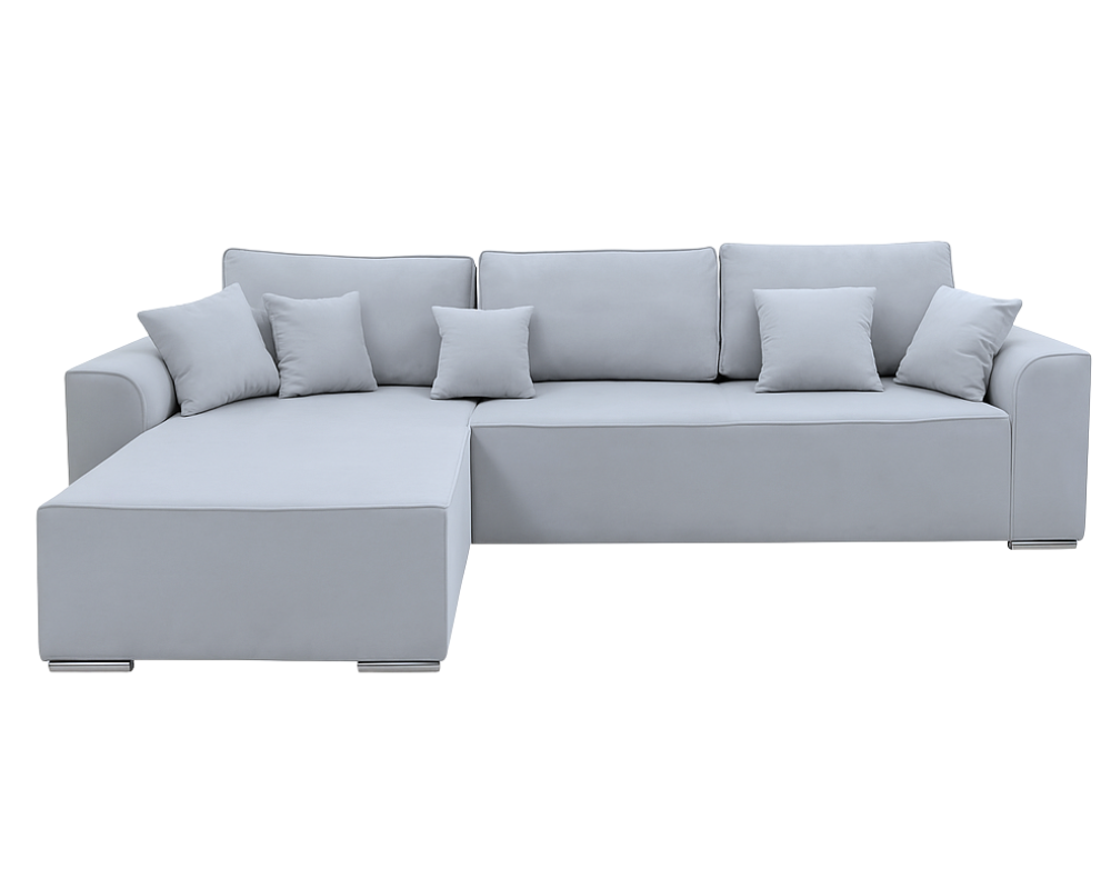 Gusto Universal L Shape Modular Corner Sofa Bed with Storage