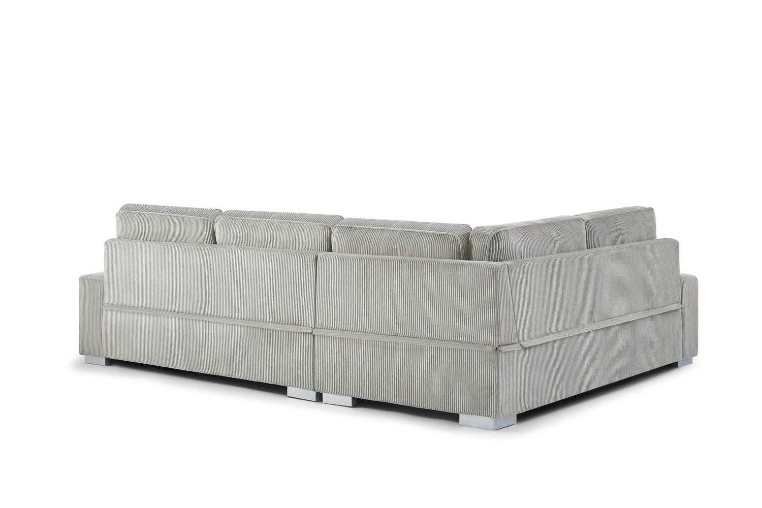 Ascot Left hand corner Jumbo Cord Mink