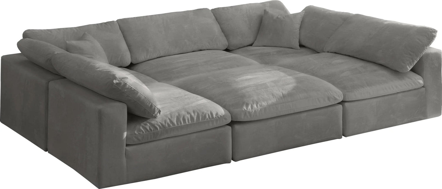Cozy Duck Feather Filled  Modular Cinema Couch
