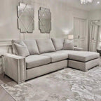 Olivia Medium Corner Sofa Bed Bundle