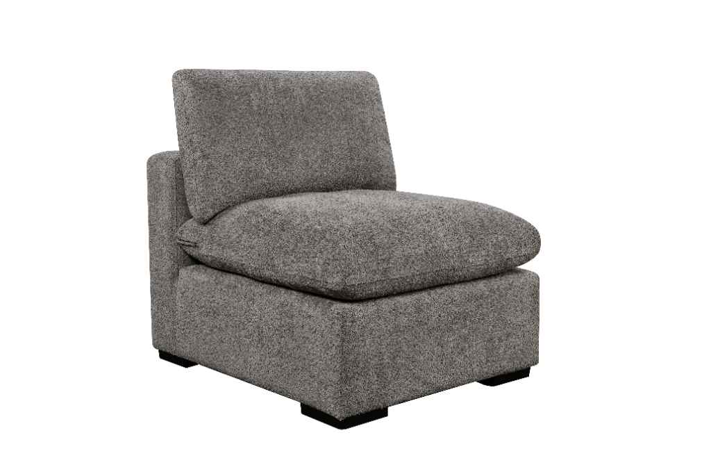 Modulo 5 seater Modular Corner Duck feather cushions Boucle Cream