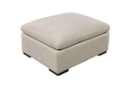 Cozy 5 seater Modular Corner Duck feather cushions Lush Mink