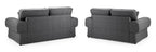 Wilcot Sofa Grey 3+2 Set